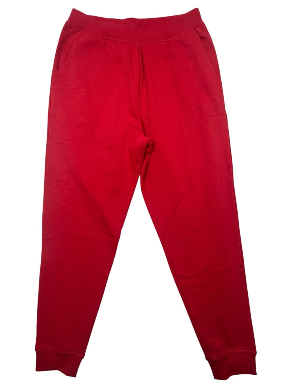 COCOBURRY Red Joggers Sweat Pants Size Medium $75 EUC
